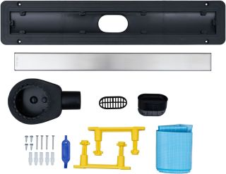 Душевой лоток Allen Brau Infinity 9.50003.SS для поддона 550 мм нержавеющая сталь